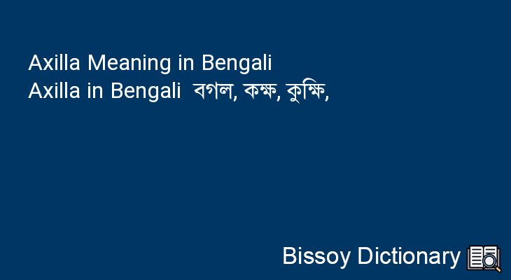 Axilla in Bengali
