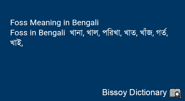 Foss in Bengali